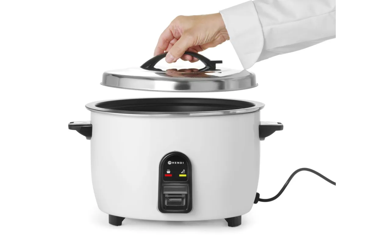 Urządzenie do gotowania ryżu i kaszy 4,2 l, Kitchen Line, 4,2L, 230V/1550W, 420x380x240mm HENDI 240441