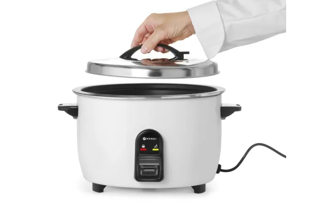 Urządzenie do gotowania ryżu i kaszy 4,2 l, Kitchen Line, 4,2L, 230V/1550W, 420x380x240mm HENDI 240441