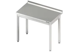 Stół przyścienny bez półki 400x700x850 mm skręcany Stalgast 980017040