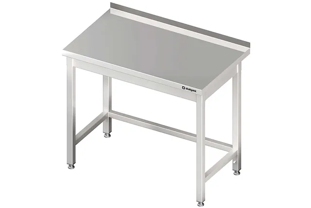 Stół przyścienny bez półki 1500x700x850 mm spawany Stalgast 980027150