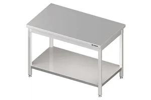 Stół centralny z półką 1700x700x850 mm skręcany Stalgast 980107170