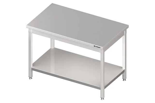 Stół centralny z półką 1700x700x850 mm skręcany Stalgast 980107170