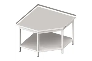 Stół przyścienny,narożny 700(L)x600x850 mm Stalgast 980127060