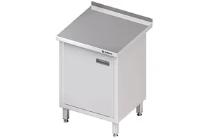 Stół przyścienny z drzwiami skrzydłowymi 450x700x850 mm Stalgast 980147045
