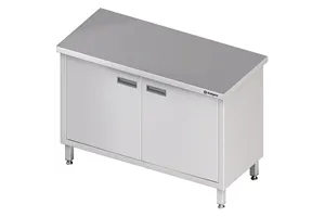 Stół centralny,przelotowy z drzwiami skrzydłowymi 900x600x850 mm Stalgast 980176090
