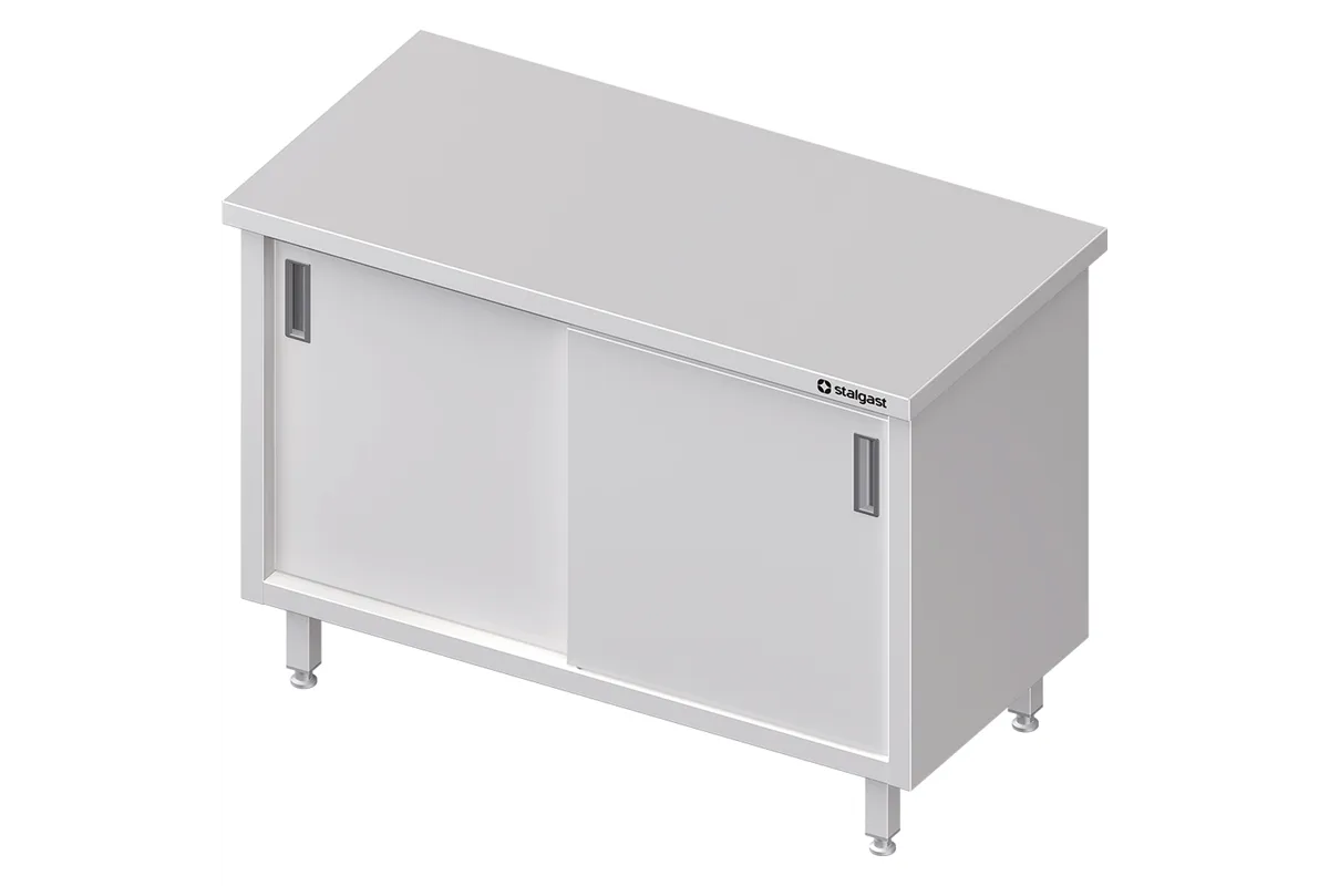 Stół centralny,przelotowy z drzwiami suwanymi 1100x600x850 mm Stalgast 980196110