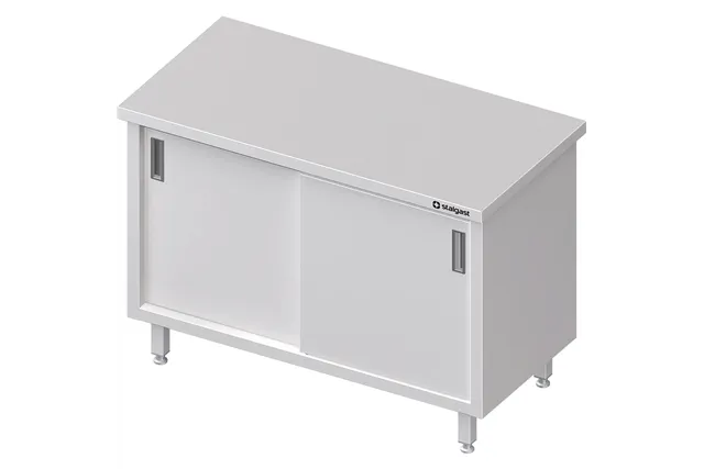 Stół centralny,przelotowy z drzwiami suwanymi 1900x600x850 mm Stalgast 980196190