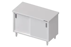 Stół centralny,przelotowy z drzwiami suwanymi 1300x700x850 mm Stalgast 980197130
