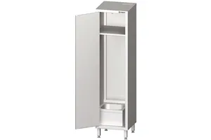 Szafa porządkowa ze zlewem 500x500x2000 mm Stalgast 981465050