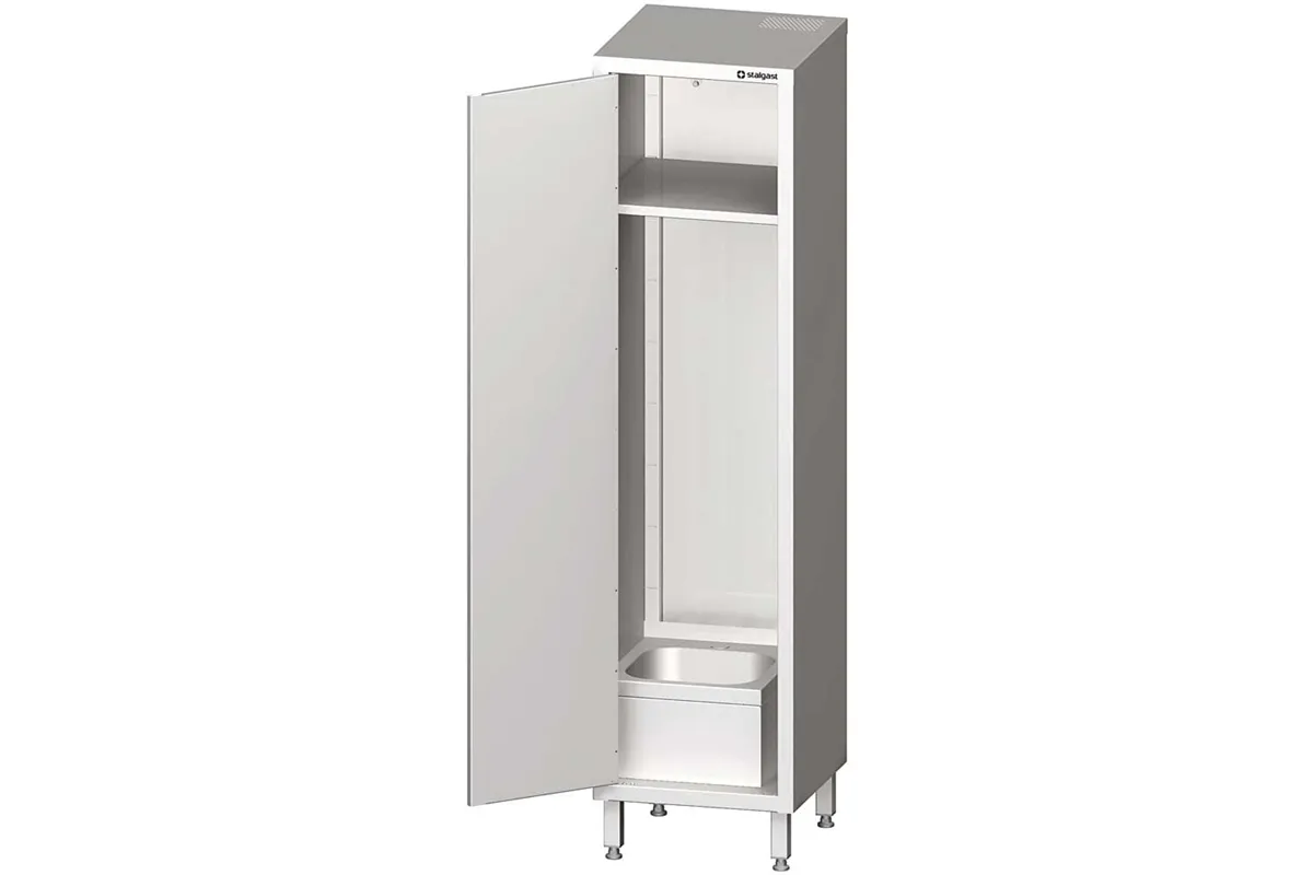 Szafa porządkowa ze zlewem 500x500x2000 mm Stalgast 981465050