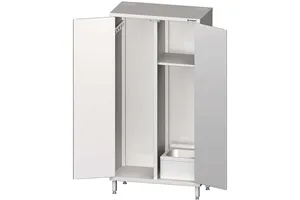 Szafa porządkowa ze zlewem 1000x500x2000 mm Stalgast 981475100
