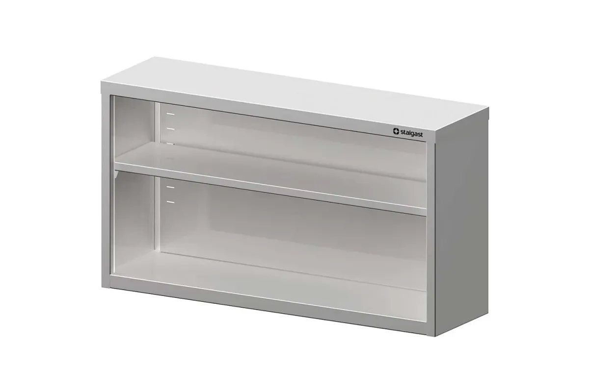 Szafka wisząca otwarta 800x400x600 mm Stalgast 981684080