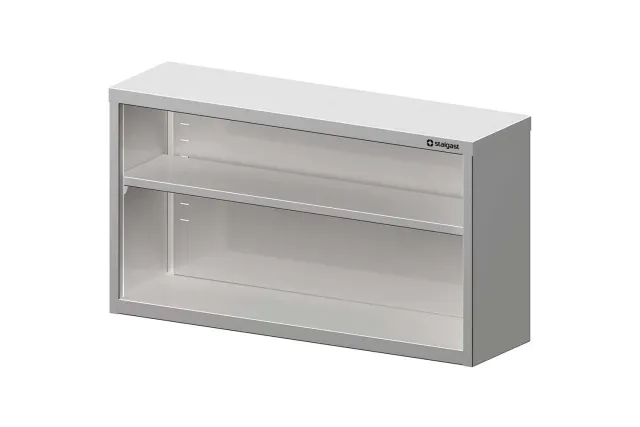 Szafka wisząca otwarta 800x400x600 mm Stalgast 981684080
