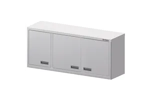 Szafka wisząca,troje drzwi skrzydłowych 1400x300x600 mm Stalgast 981713140