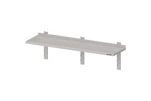 Półka wisząca, przestawna,pojedyncza 1400x300x400 mm Stalgast 981763140