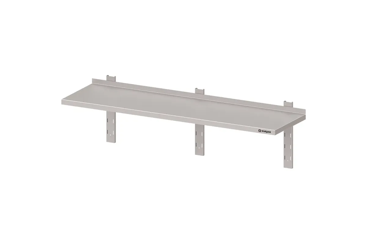 Półka wisząca, przestawna,pojedyncza 1400x300x400 mm Stalgast 981763140