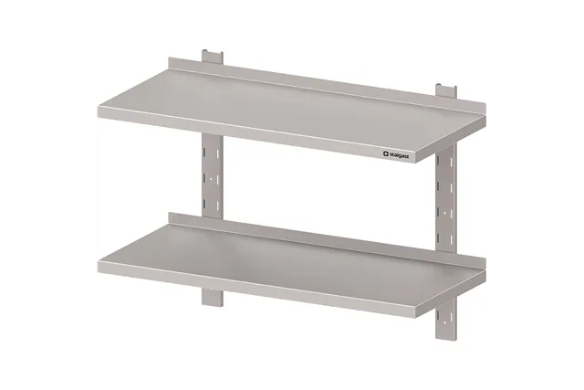 Półka wisząca, przestawna,podwójna 900x400x660 mm Stalgast 981774090