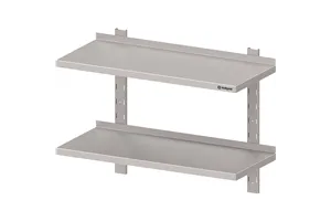 Półka wisząca, przestawna,podwójna 1100x400x660 mm Stalgast 981774110