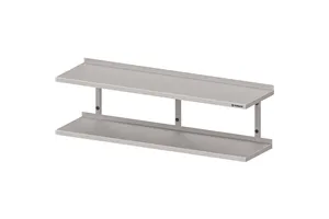 Półka wisząca podwójna 1600x300x390 mm Stalgast 981843160