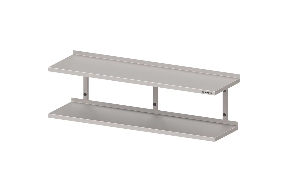 Półka wisząca podwójna 1600x300x390 mm Stalgast 981843160