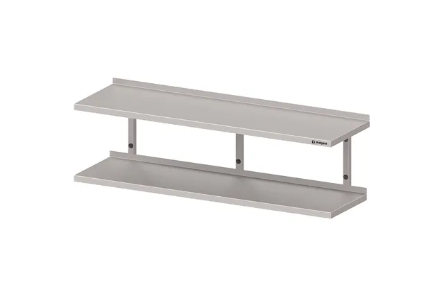 Półka wisząca podwójna 1500x400x390 mm Stalgast 981844150