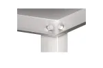 Regał magazynowy,półki pełne 1100x500x1800 skręcany Stalgast 981885110