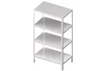 Regał magazynowy,półki pełne 1100x700x1800 skręcany Stalgast 981887110