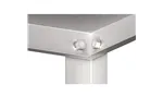 Regał magazynowy,półki pełne 1100x700x1800 skręcany Stalgast 981887110