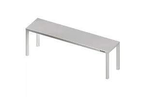 Nadstawka na stół pojedyncza 1400x300x400 mm Stalgast 981913140