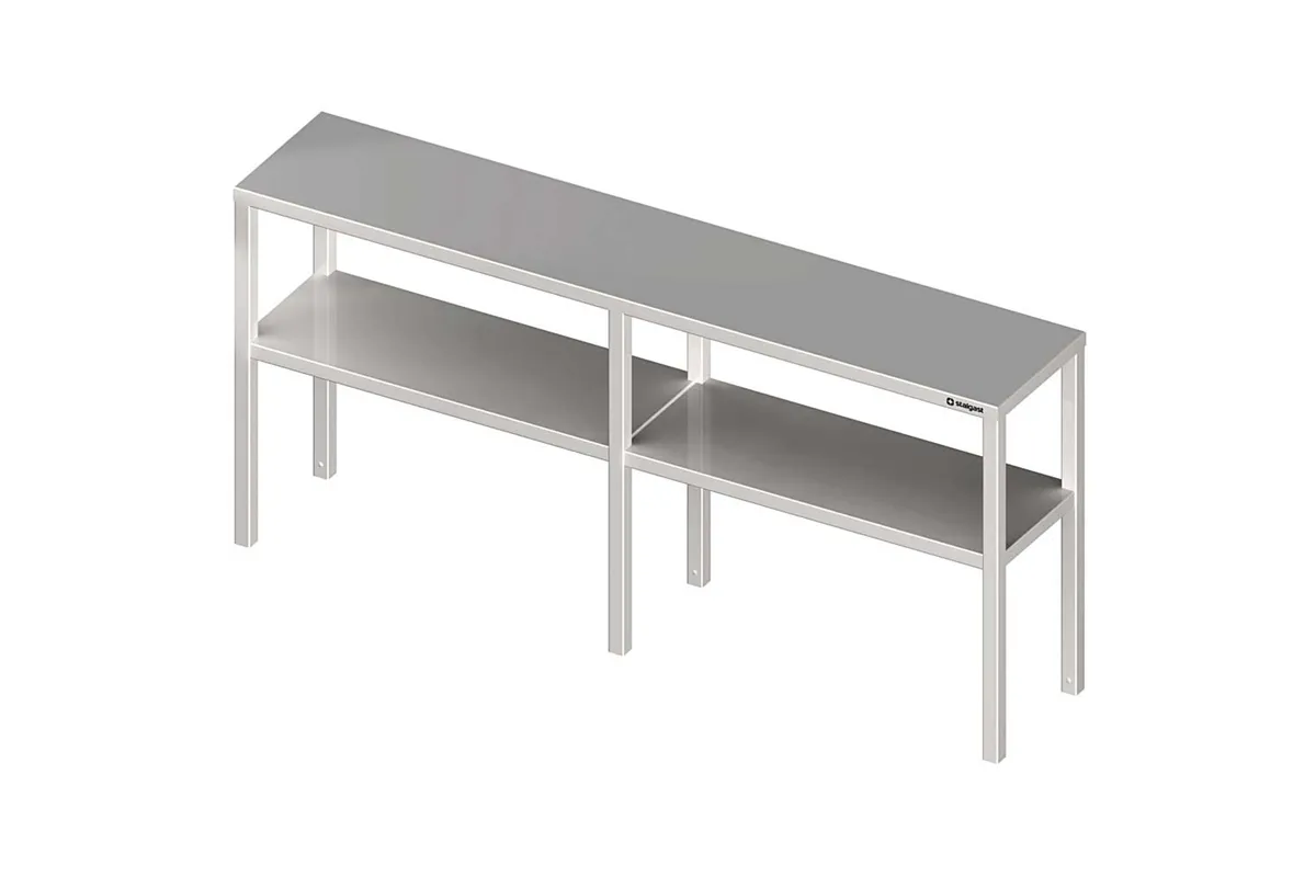 Nadstawka na stół podwójna  1600x400x700 mm Stalgast 981944160
