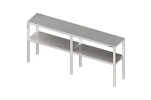 Nadstawka na stół podwójna  1700x400x700 mm Stalgast 981944170
