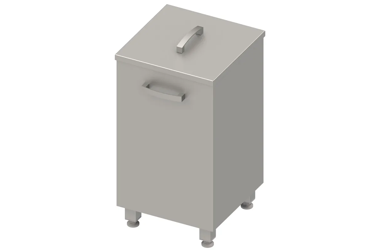 Pojemnik na odpadki 350x350x680 mm Stalgast 981973035
