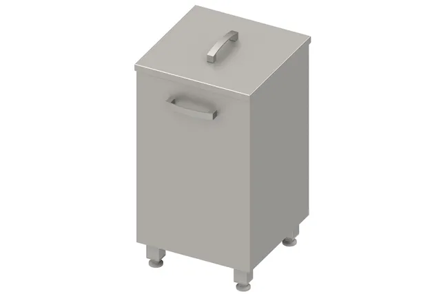 Pojemnik na odpadki 350x350x680 mm Stalgast 981973035