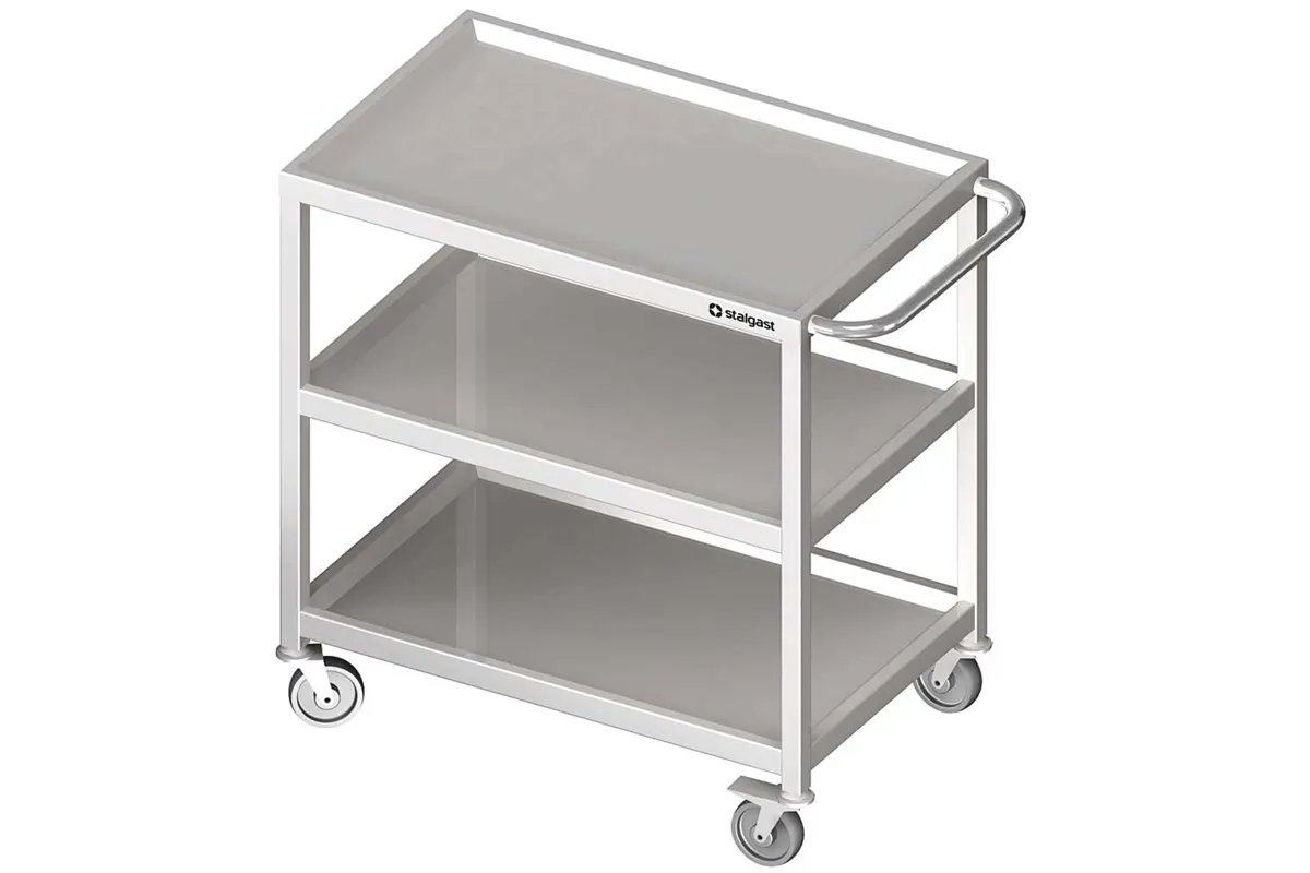 Wózek trzypółkowy 900x500x850 mm Stalgast 982015090