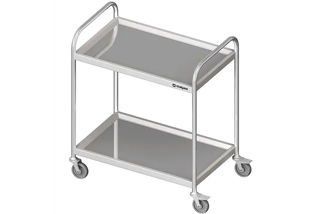 Wózek kelnerski dwupółkowy 800x600x950 mm Stalgast 982026080