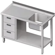 Nadstawka grzewcza na stół pojedyncza 800x300x400 mm Stalgast 982203080