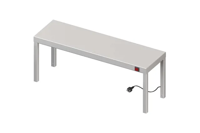 Nadstawka grzewcza na stół pojedyncza 900x400x400 mm Stalgast 982204090