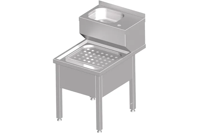 Umywalka porządkowa 500x700x850 mm Stalgast 982357050
