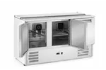 Stół chłodniczy sałatkowy 3-drzwiowy z pokrywą uchylną, Arktic, 219L, 230V/155W, 700x1365x(H)860mm Arktic 236178