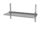 Półka wisząca regulowana, pojedyncza, z 2 konsolami, 800x300x600mm HENDI 811719