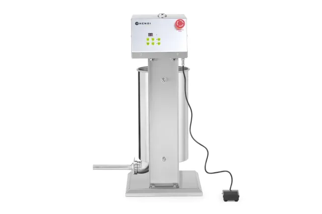 Nadziewarka elektryczna do kiełbas 15l, 15L, 230V/60W, 450x350x750mm Hendi 282083