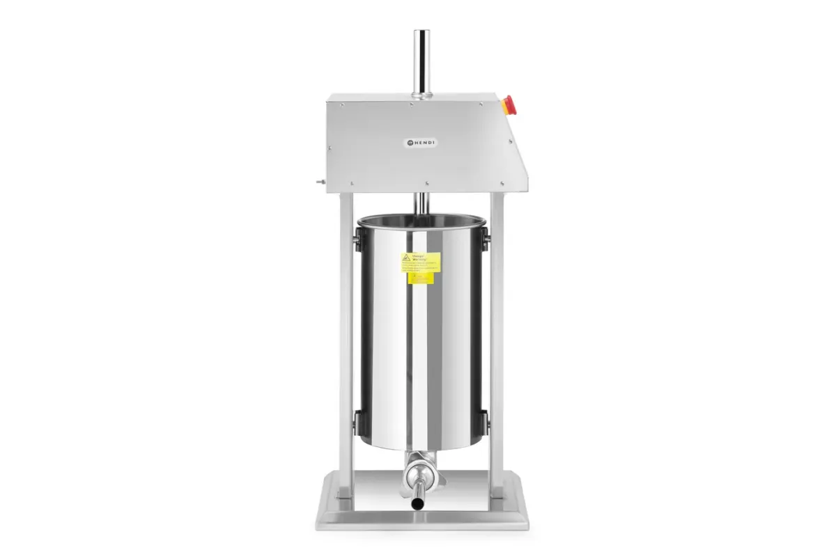 Nadziewarka elektryczna do kiełbas 15l, 15L, 230V/60W, 450x350x750mm Hendi 282083