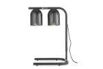 Lampa do podgrzewania potraw, podwójna, HENDI, czarny, 230V/500W, 453x360x(H)790mm HENDI 273913