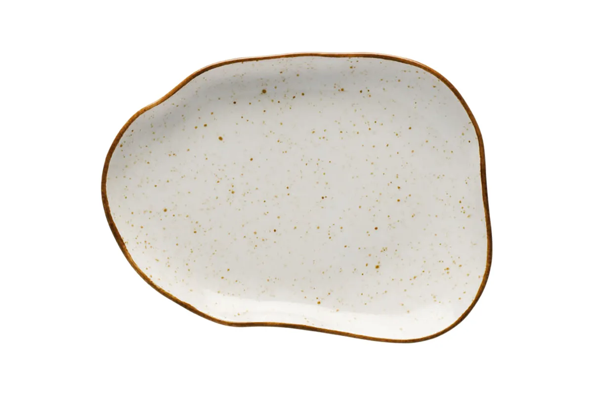 Spodek do filiżanki 390069, kolor beżowy, Stone Age, Ø 170 mm Lubiana 390066