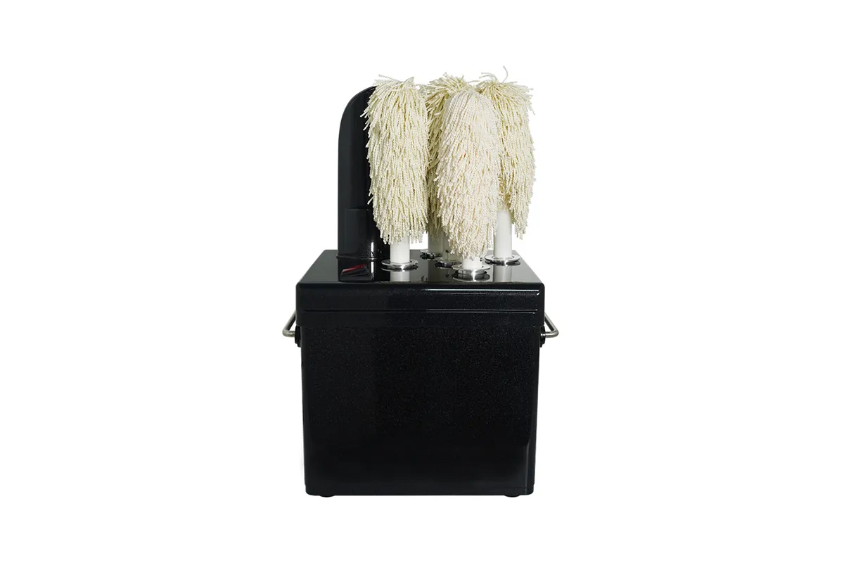 Polerka, urządzenie do polerowania szkła, czarna, 5-szczotek, Gredil, P 1.15 kW, U 230V Gredil 469004