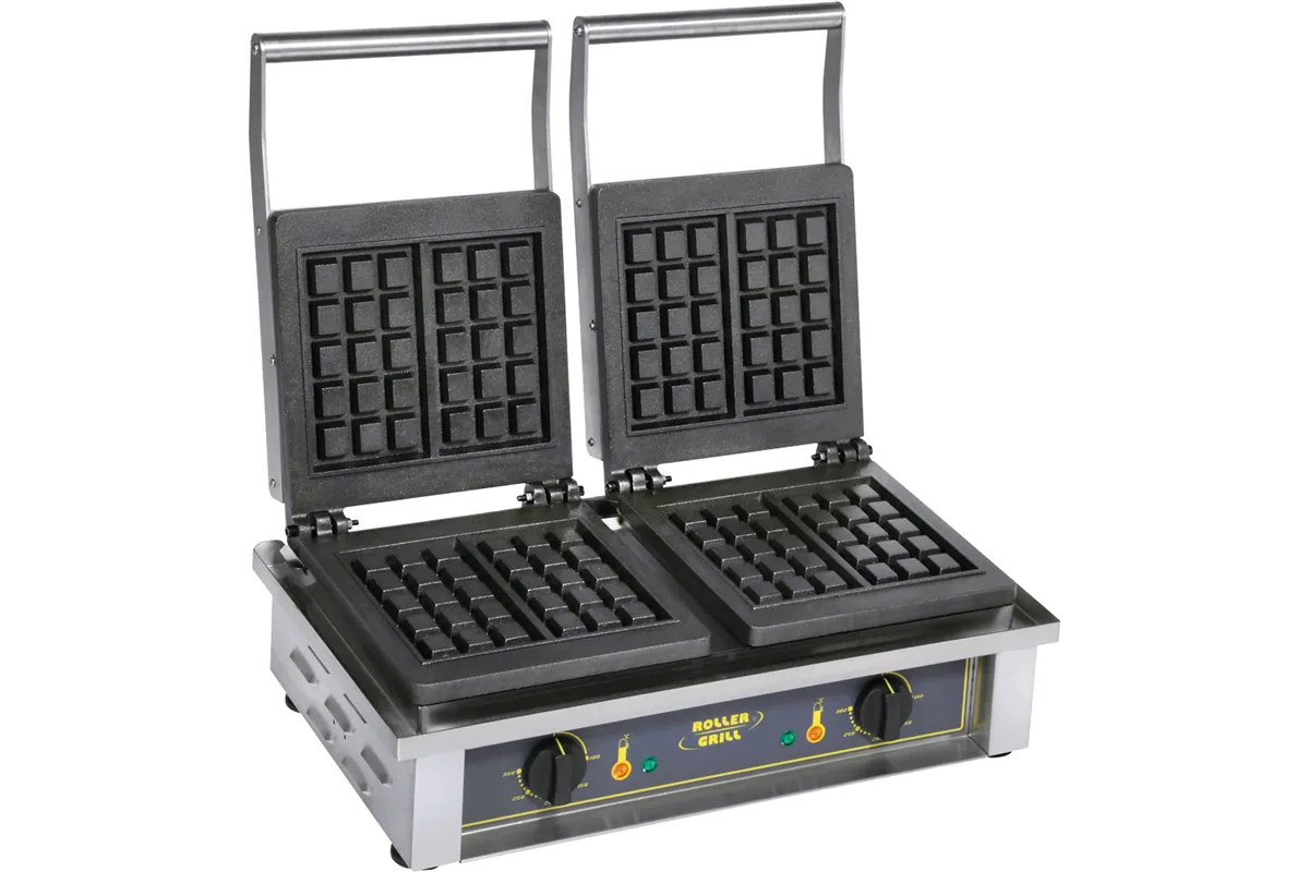 Gofrownica podwójna, wzór BRUSSELS, P 2 x 1.6 kW roller Grill 777222