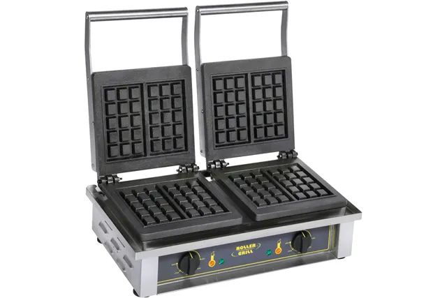 Gofrownica podwójna, wzór BRUSSELS, P 2 x 1.6 kW roller Grill 777222