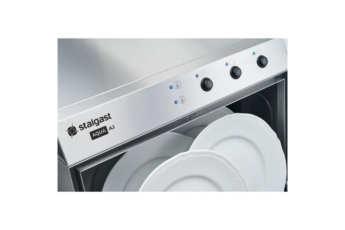 Zmywarko wyparzarka z podstawą, uniwersalna, 4.9/3.4 kW, 400/230 V Stalgast 801501