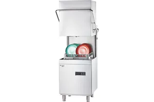 Zmywarko wyparzarka, kapturowa, dozownik płynu myjącego, P 10.8 kW, U 400 V Stalgast 803021