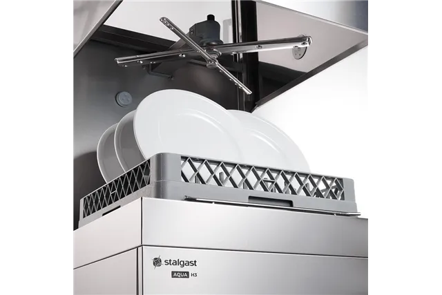 Zmywarko wyparzarka, kapturowa, dozownik płynu myjącego, P 10.8 kW, U 400 V Stalgast 803021
